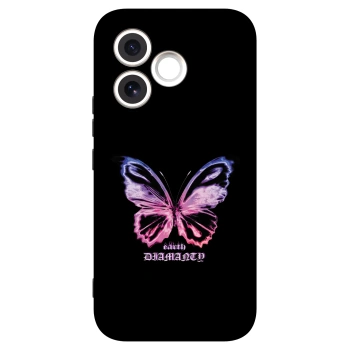 Picasee silikonový černý obal pro Honor 600 Lite - Diamanty Purple