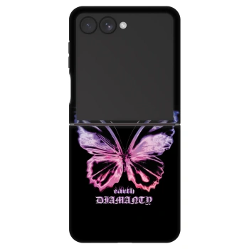 Picasee Fashion Case pro Samsung Galaxy Z Flip7 5G - Diamanty Purple