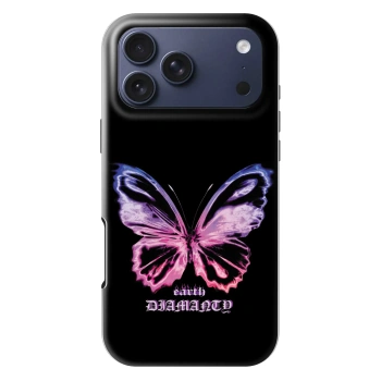 Obal pro Apple iPhone 18 Pro Max - Diamanty Purple