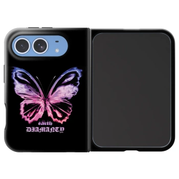 Picasee Fashion Case MagSafe Apple iPhone Duo - Diamanty Purple
