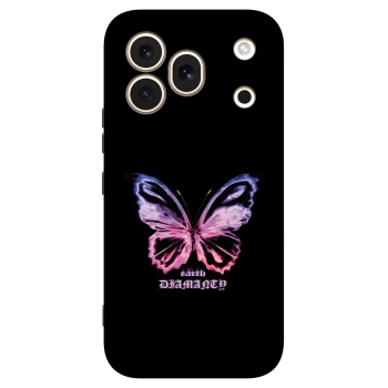 Obal pro Honor 600 Pro - Diamanty Purple