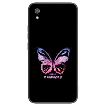 Picasee silikonový černý obal pro Xiaomi Redmi 7A - Diamanty Purple