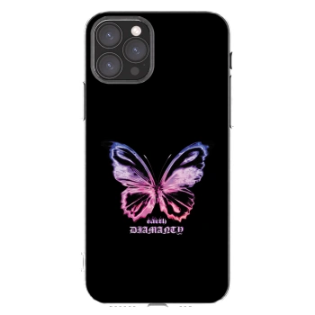 Picasee silikonový průhledný obal pro Apple iPhone 11 Pro - Diamanty Purple