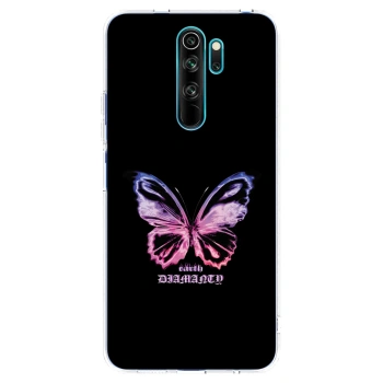 Obal pro Xiaomi Redmi Note 8 Pro - Diamanty Purple