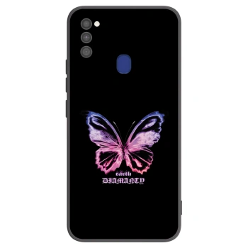 Obal pro Samsung Galaxy M21 M215F - Diamanty Purple