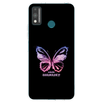 Obal pro Honor 9X Lite - Diamanty Purple