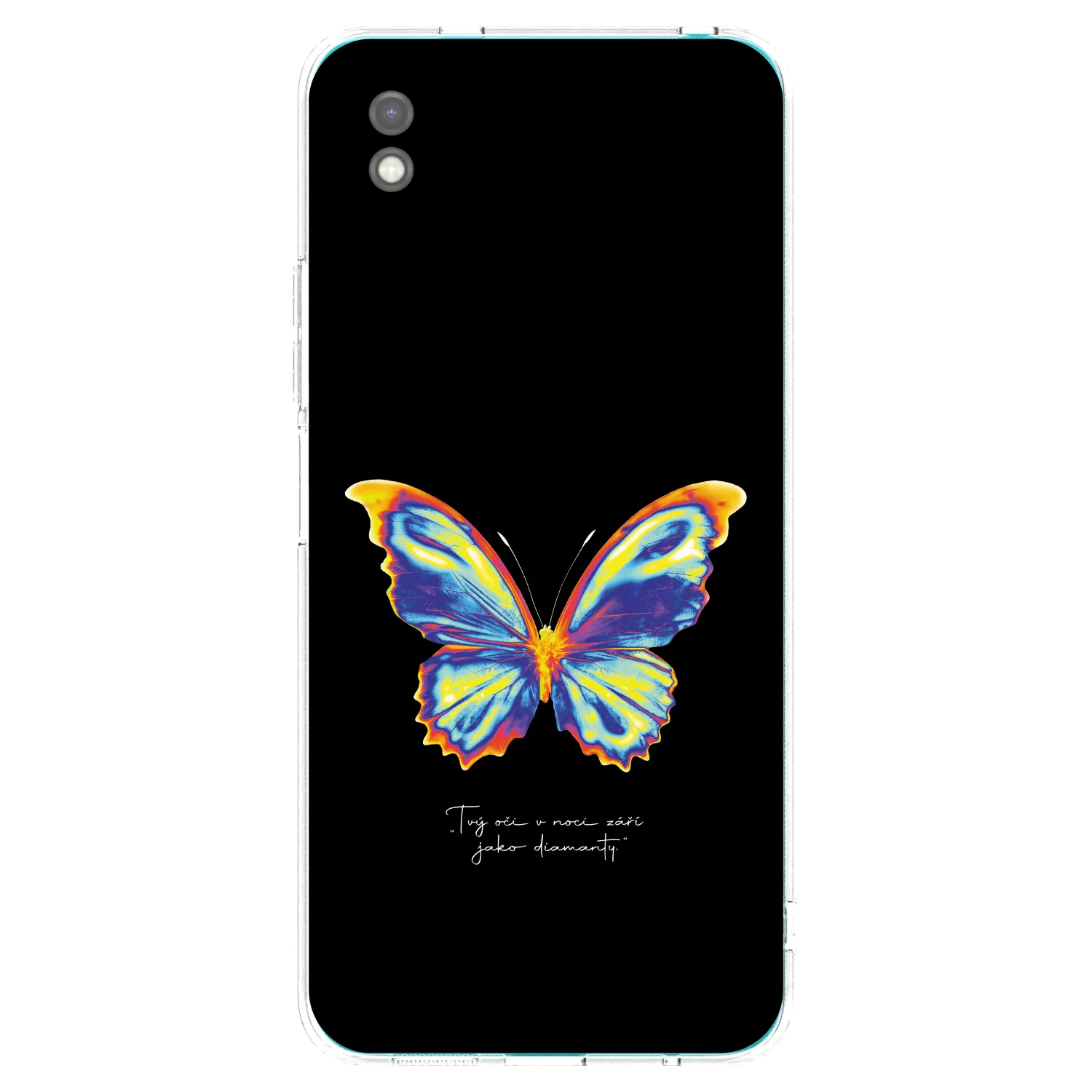 Picasee silikonový černý obal pro Xiaomi Redmi 9A - Diamanty Black
