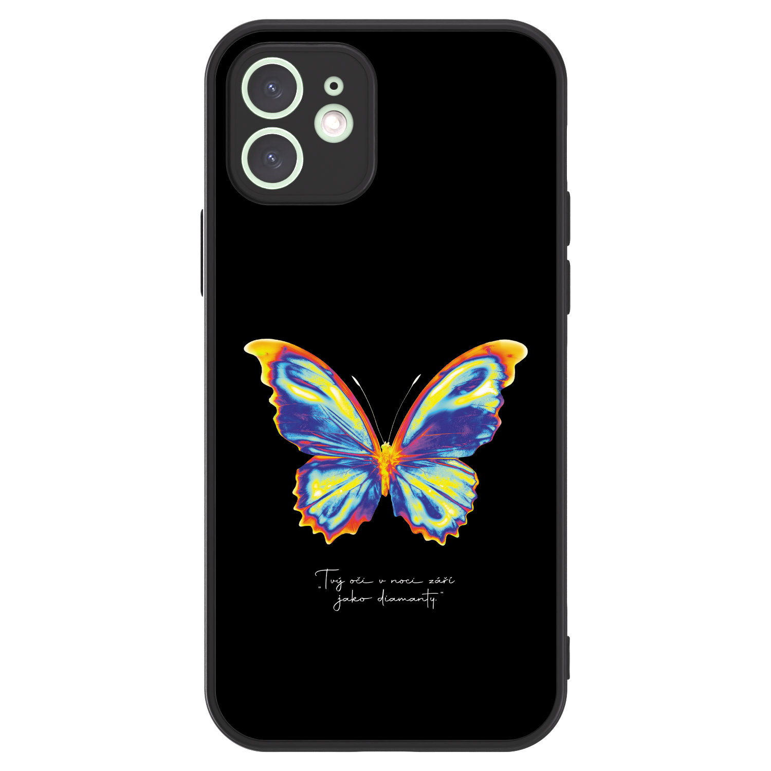 Picasee ULTIMATE CASE pro Apple iPhone 12 - Diamanty Black