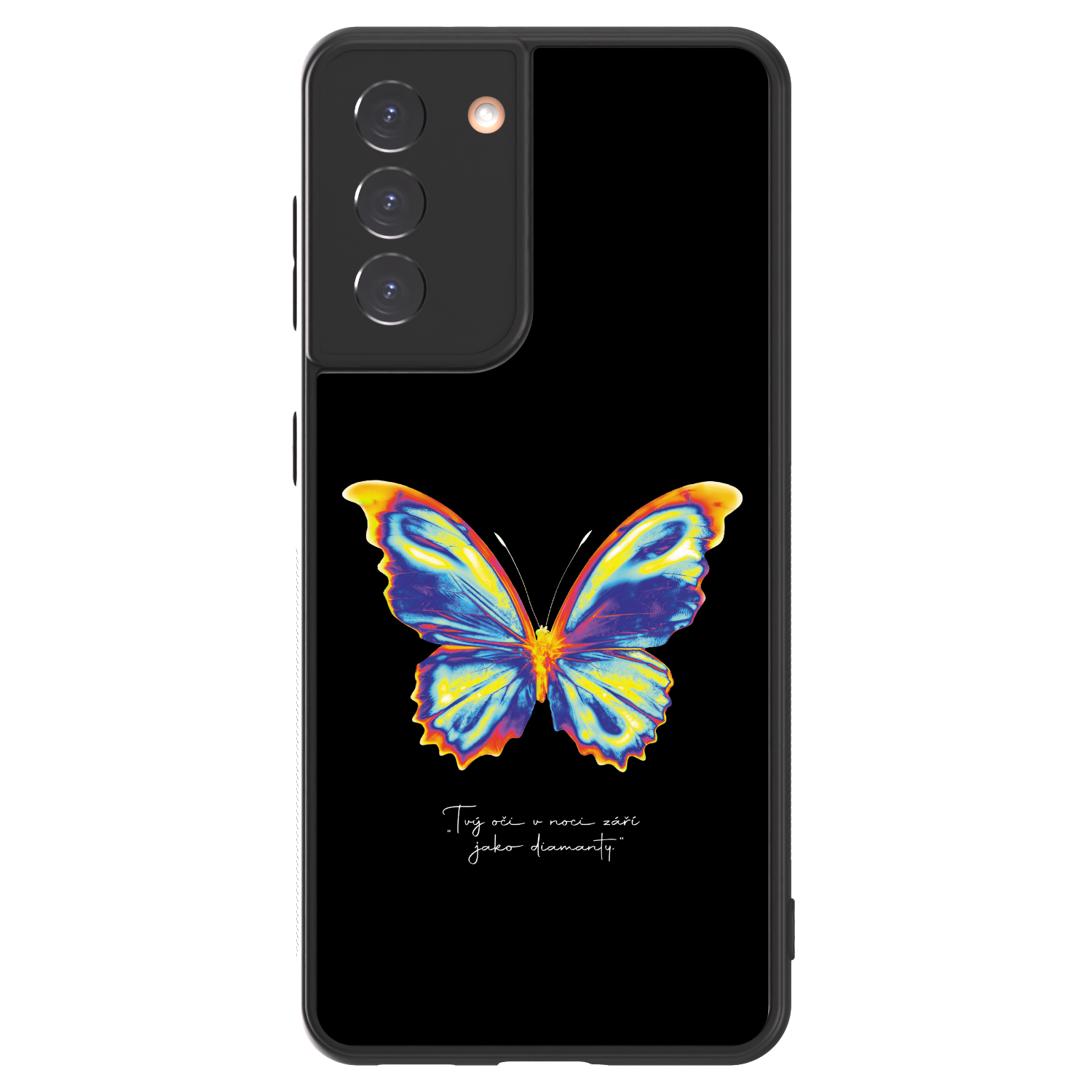 Picasee ULTIMATE CASE pro Samsung Galaxy S21 5G G991B - Diamanty Black