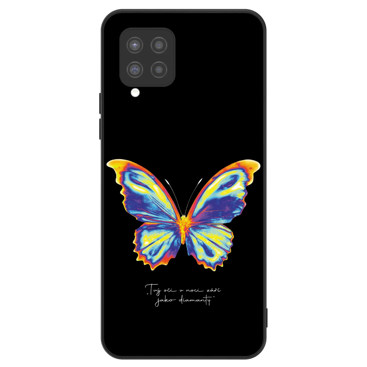 Picasee ULTIMATE CASE pro Samsung Galaxy A42 A426B - Diamanty Black