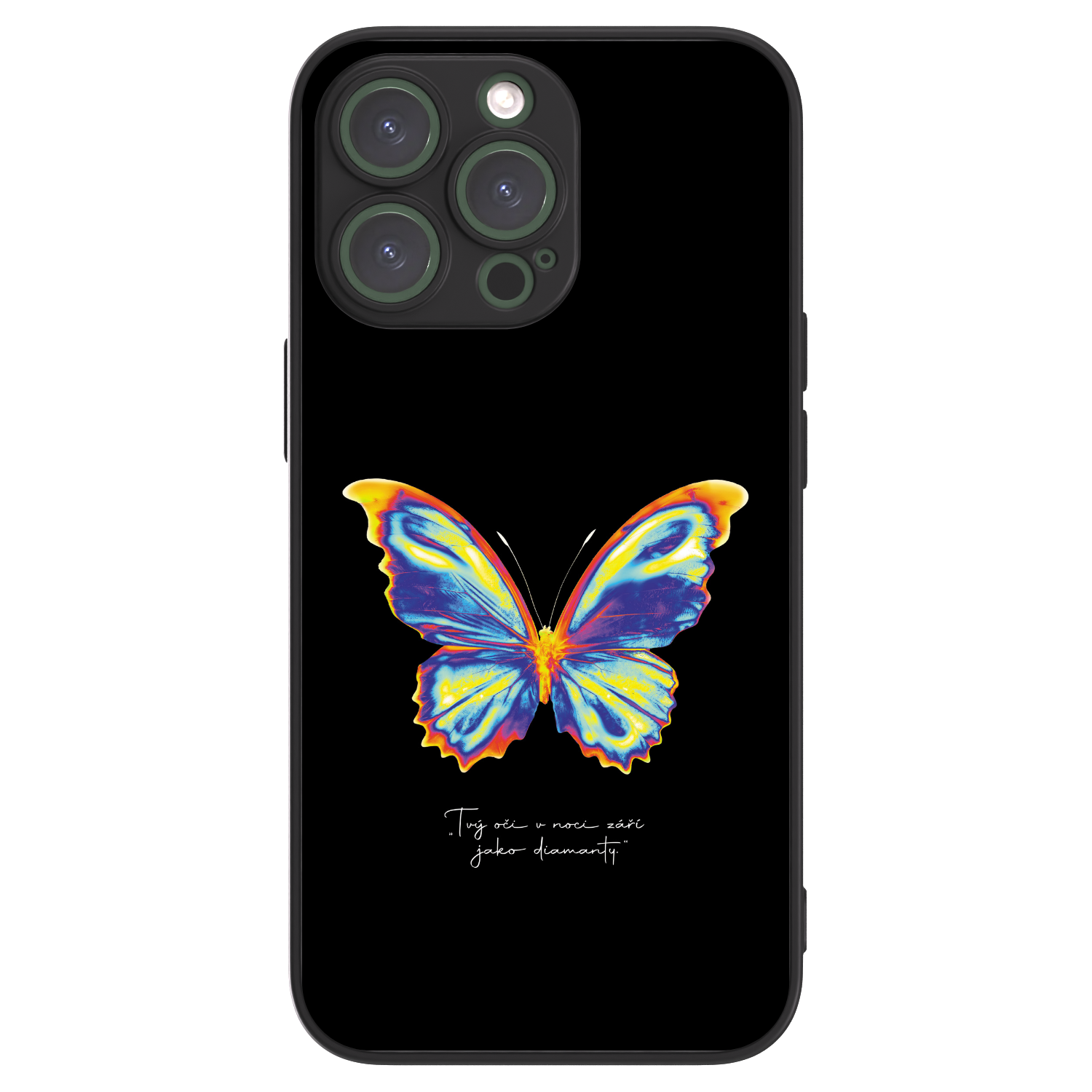 Picasee ULTIMATE CASE pro Apple iPhone 13 Pro - Diamanty Black