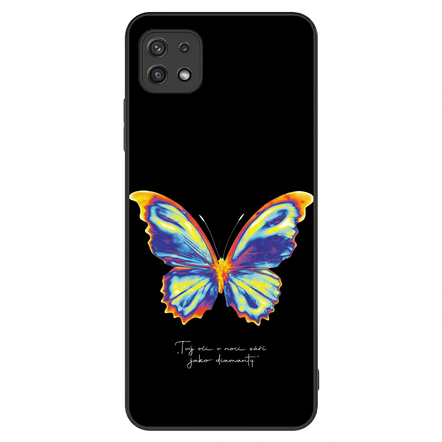 Picasee ULTIMATE CASE pro Samsung Galaxy A22 A226B 5G - Diamanty Black