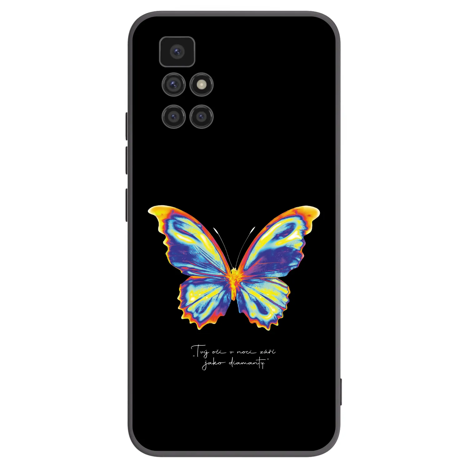 Picasee silikonový černý obal pro Xiaomi Redmi 10 - Diamanty Black