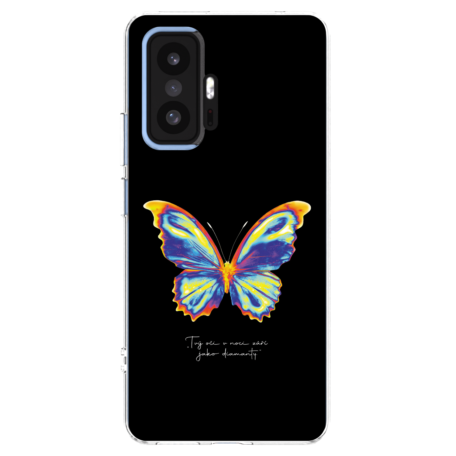 Picasee silikonový průhledný obal pro Xiaomi 11T Pro - Diamanty Black