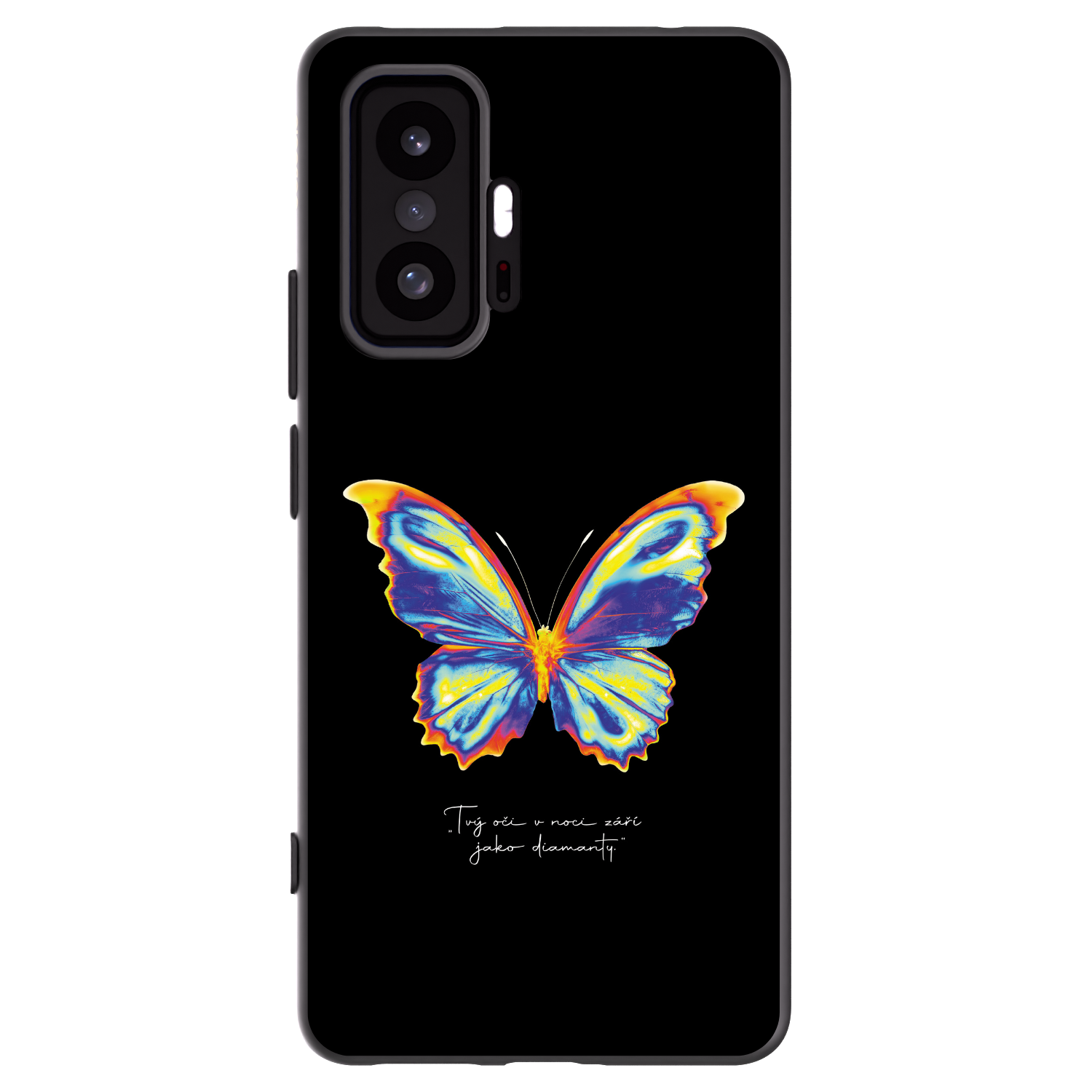 Picasee silikonový černý obal pro Xiaomi 11T Pro - Diamanty Black