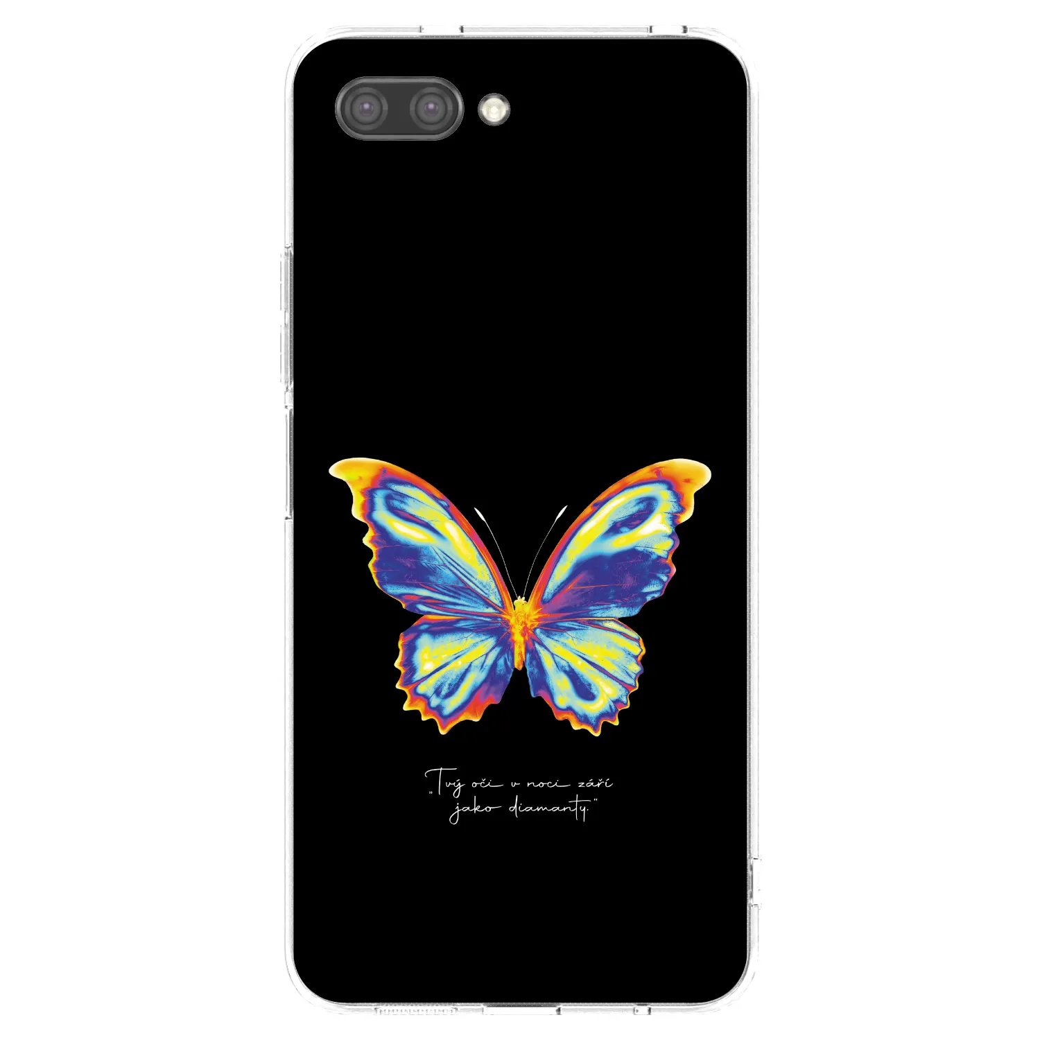 Picasee silikonový průhledný obal pro Honor 10 - Diamanty Black