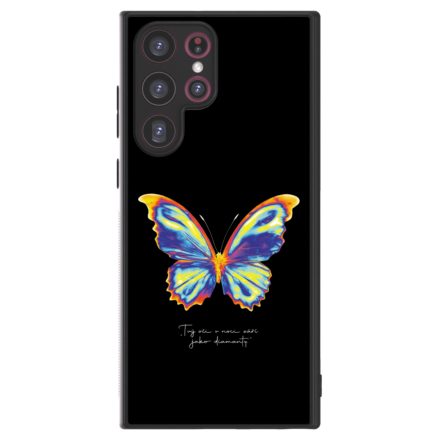 Picasee ULTIMATE CASE pro Samsung Galaxy S22 Ultra 5G - Diamanty Black