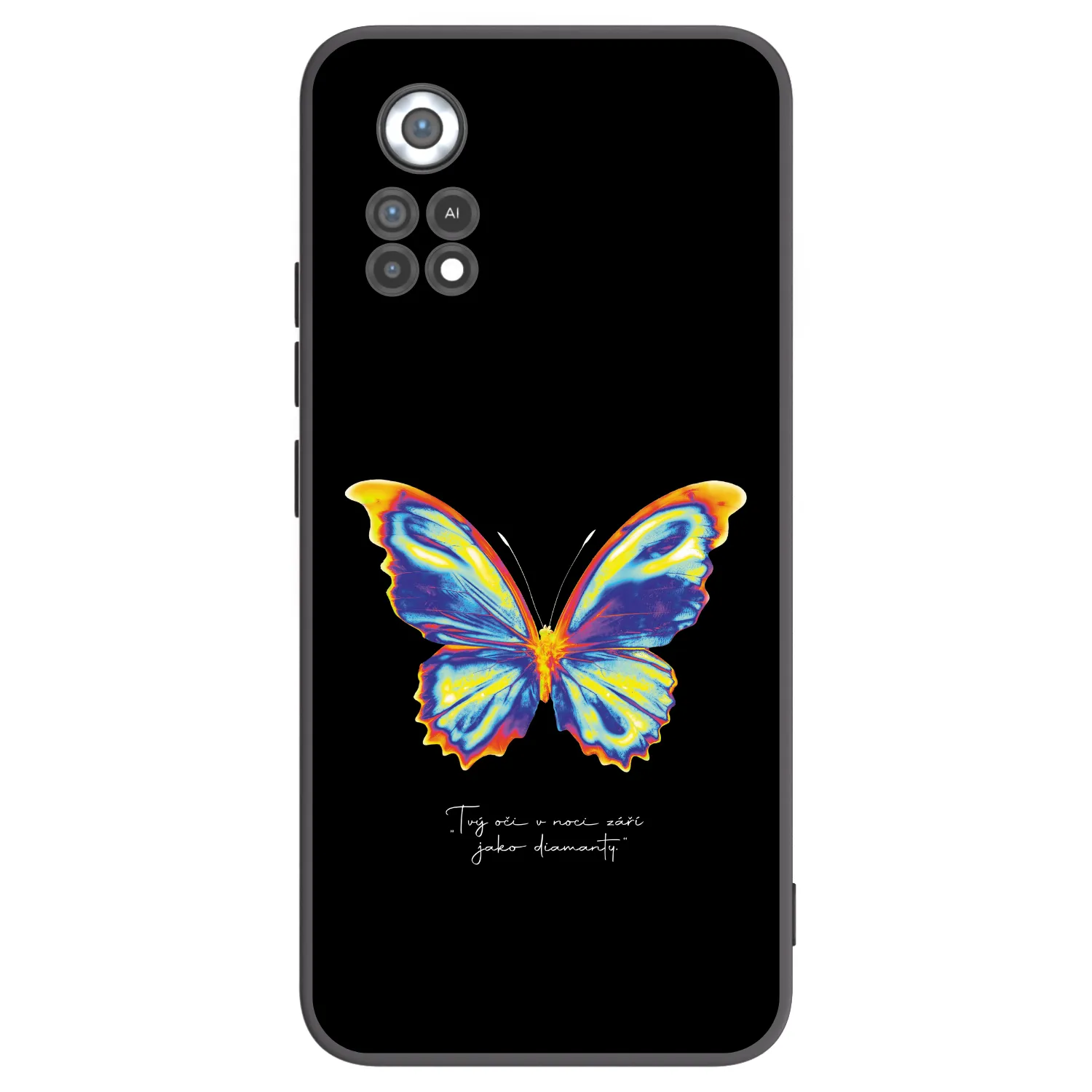 Picasee silikonový černý obal pro Xiaomi Poco X4 Pro 5G - Diamanty Black