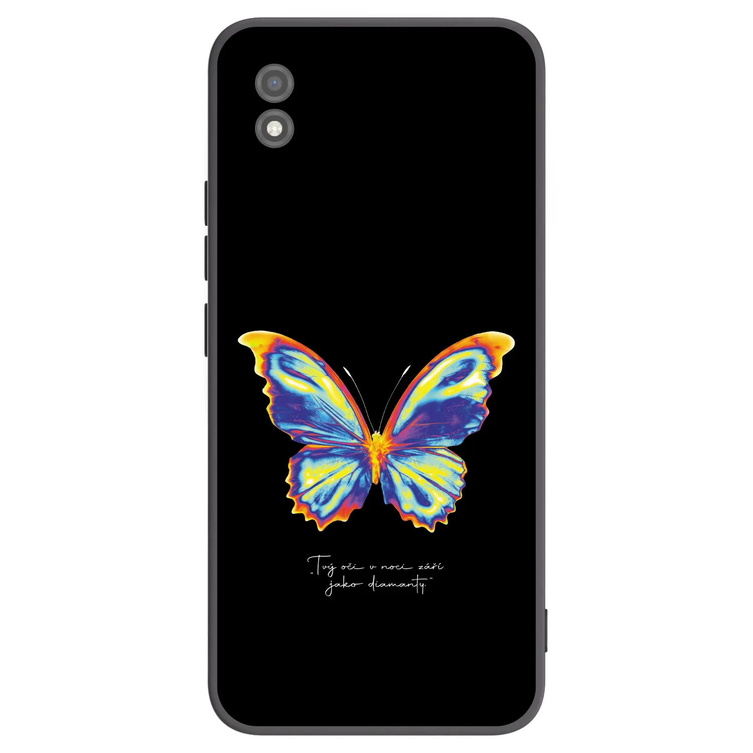 Picasee silikonový černý obal pro Realme C11 (2021) - Diamanty Black
