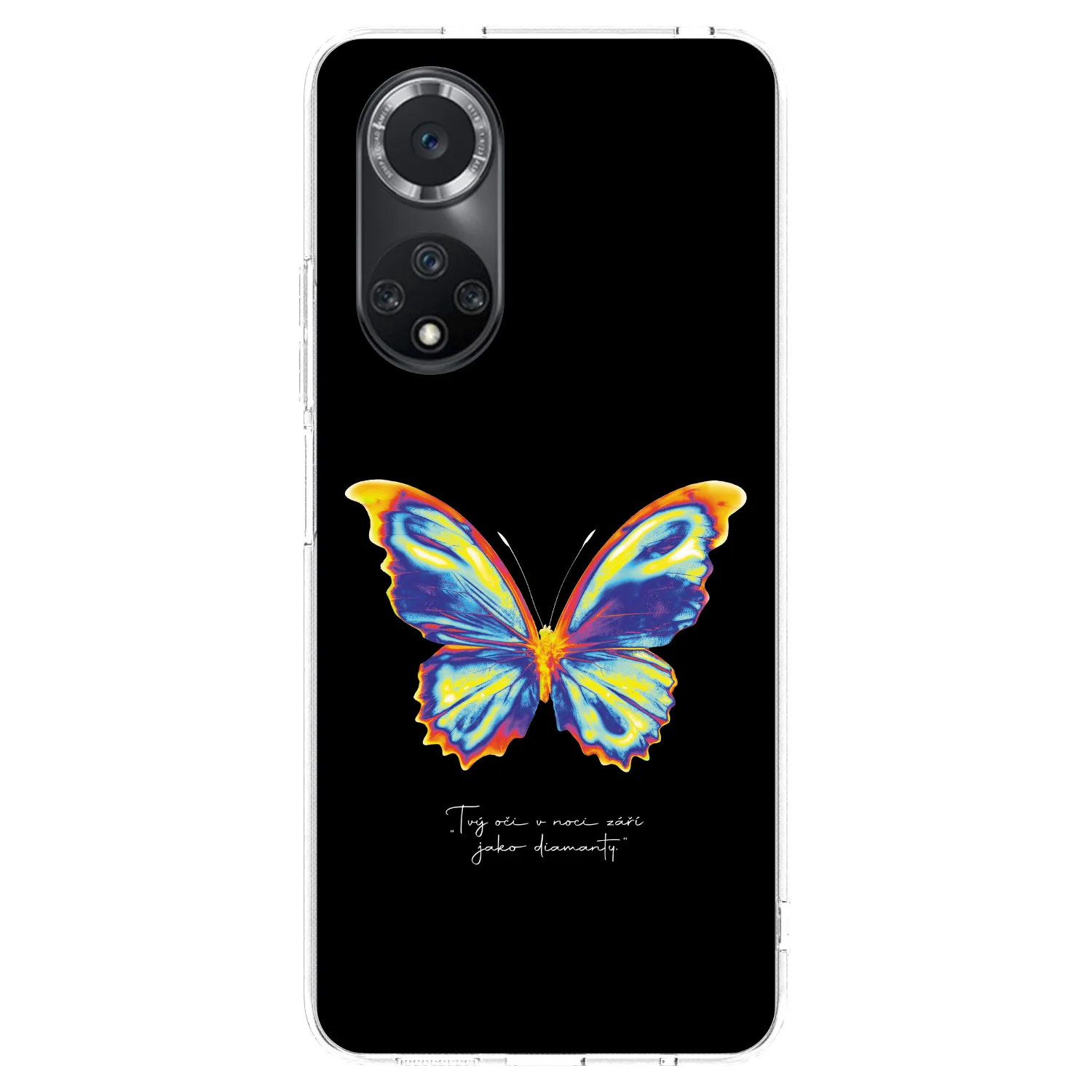 Picasee silikonový průhledný obal pro Huawei Nova 9 SE - Diamanty Black