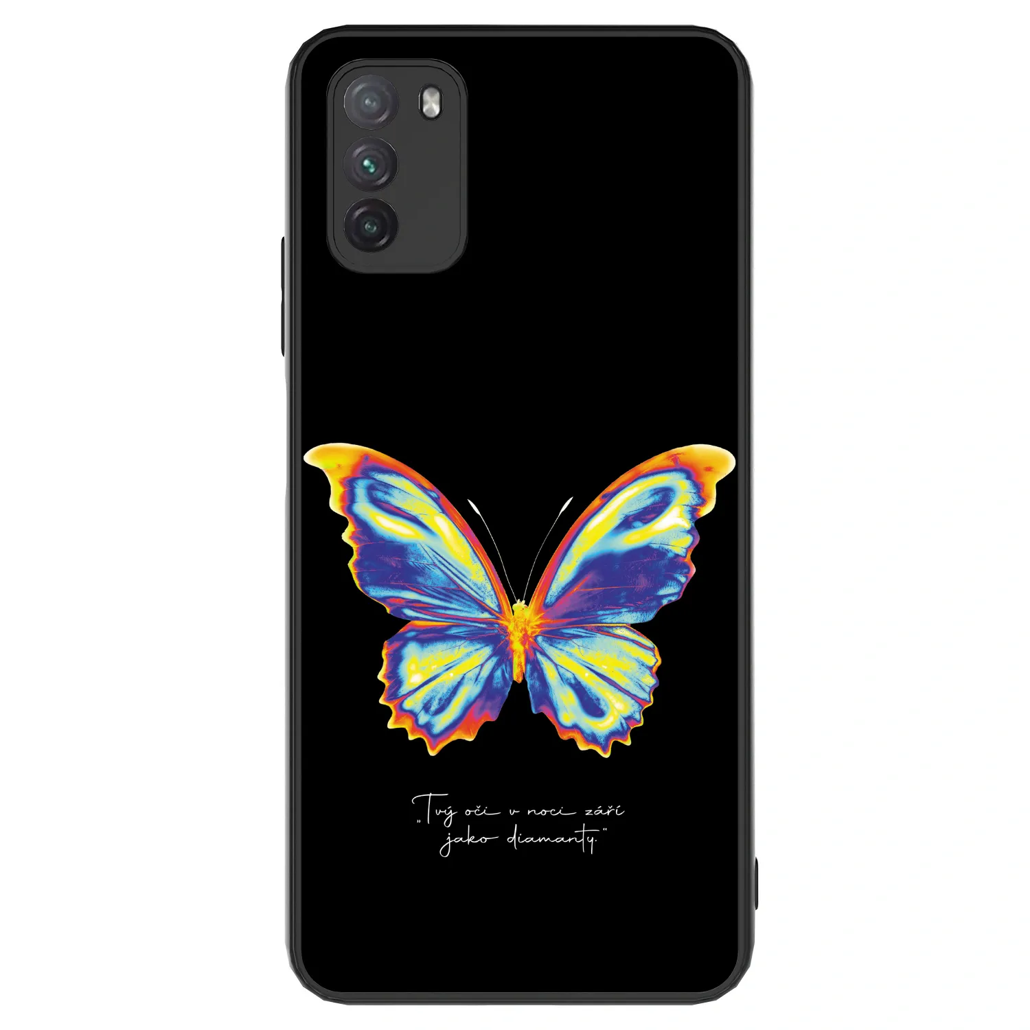 Picasee ULTIMATE CASE pro Xiaomi Poco M3 - Diamanty Black