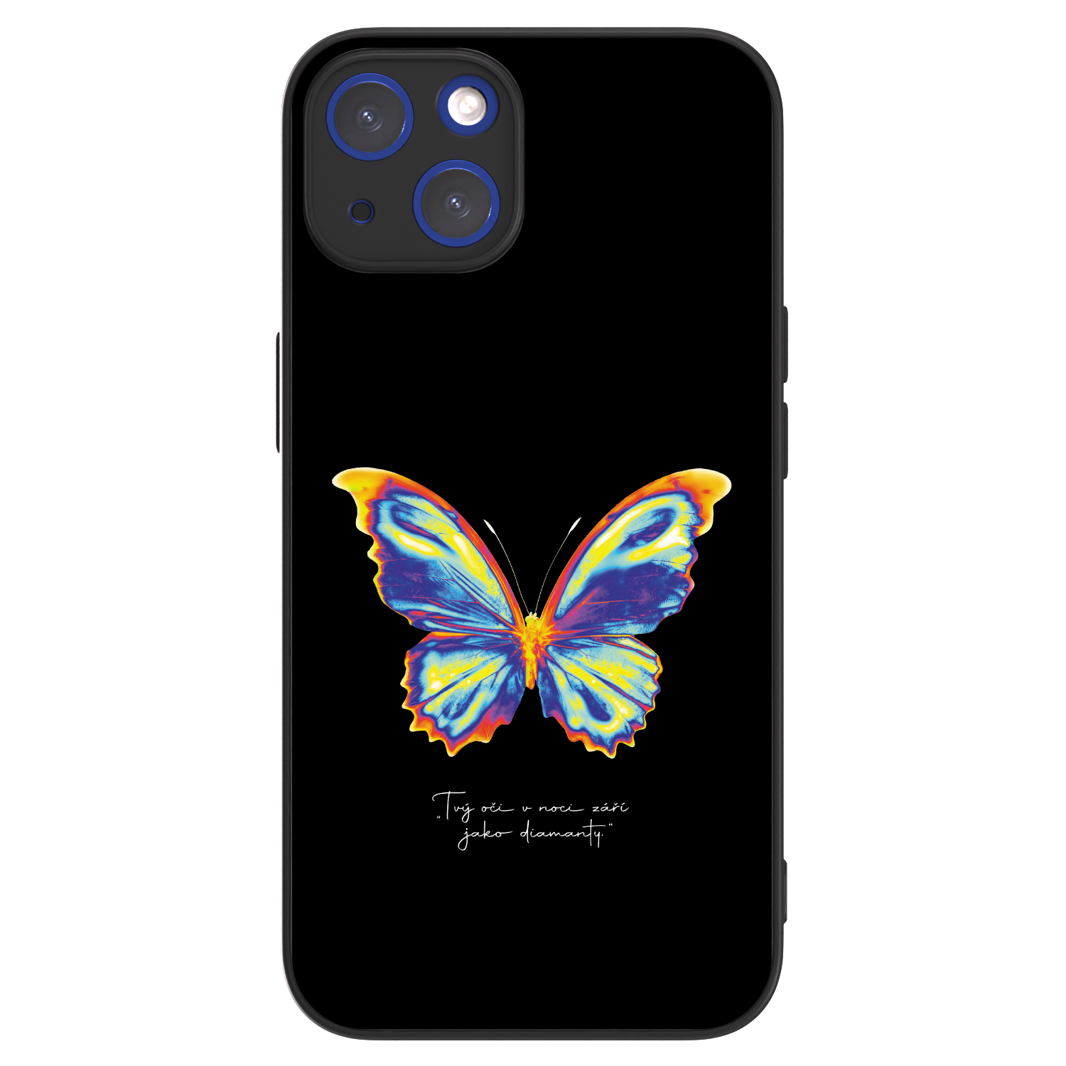 Picasee ULTIMATE CASE pro Apple iPhone 14 - Diamanty Black