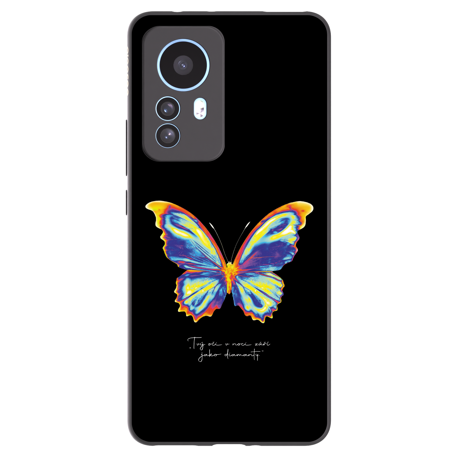 Picasee silikonový černý obal pro Xiaomi 12T Pro - Diamanty Black