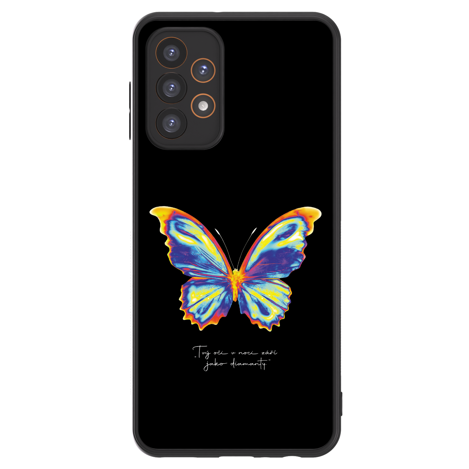 Picasee ULTIMATE CASE pro Samsung Galaxy A23 A236B 5G - Diamanty Black
