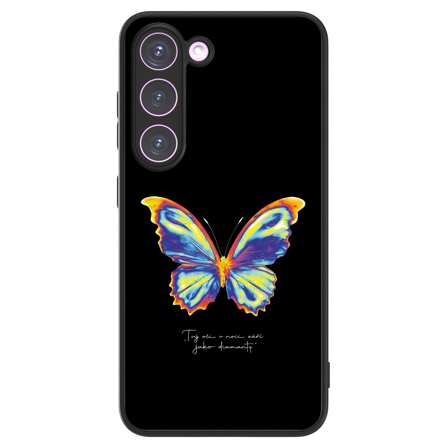 Picasee ULTIMATE CASE pro Samsung Galaxy S23 5G - Diamanty Black