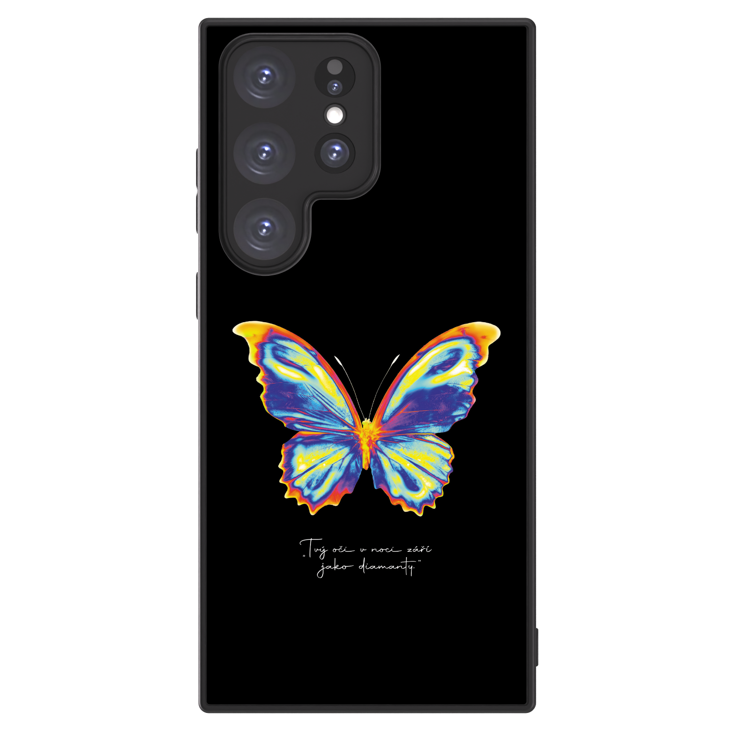 Picasee ULTIMATE CASE pro Samsung Galaxy S23 Ultra 5G - Diamanty Black