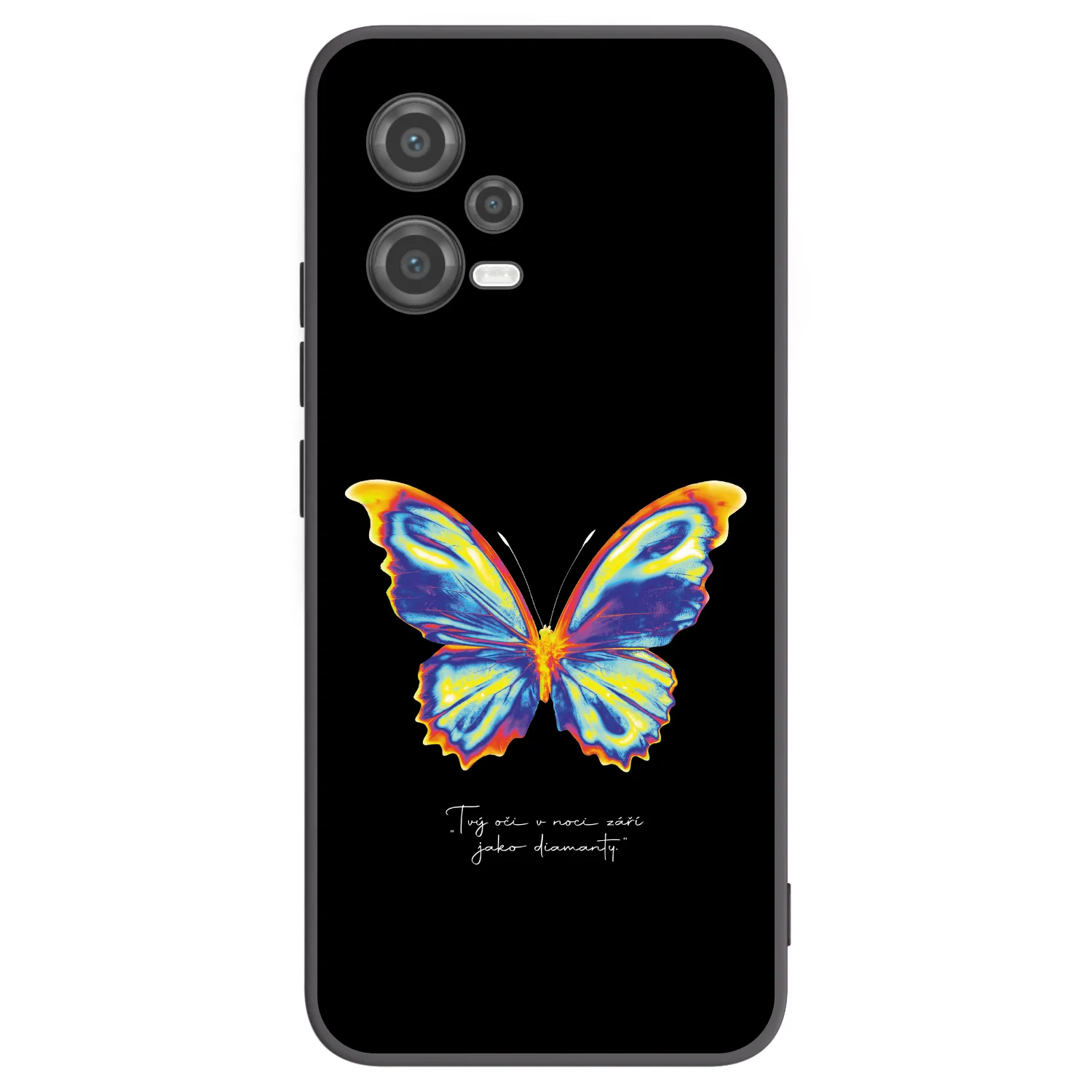 Picasee silikonový černý obal pro Xiaomi Poco X5 - Diamanty Black