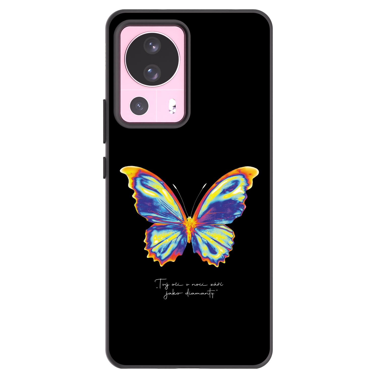 Picasee silikonový černý obal pro Xiaomi 13 Lite - Diamanty Black