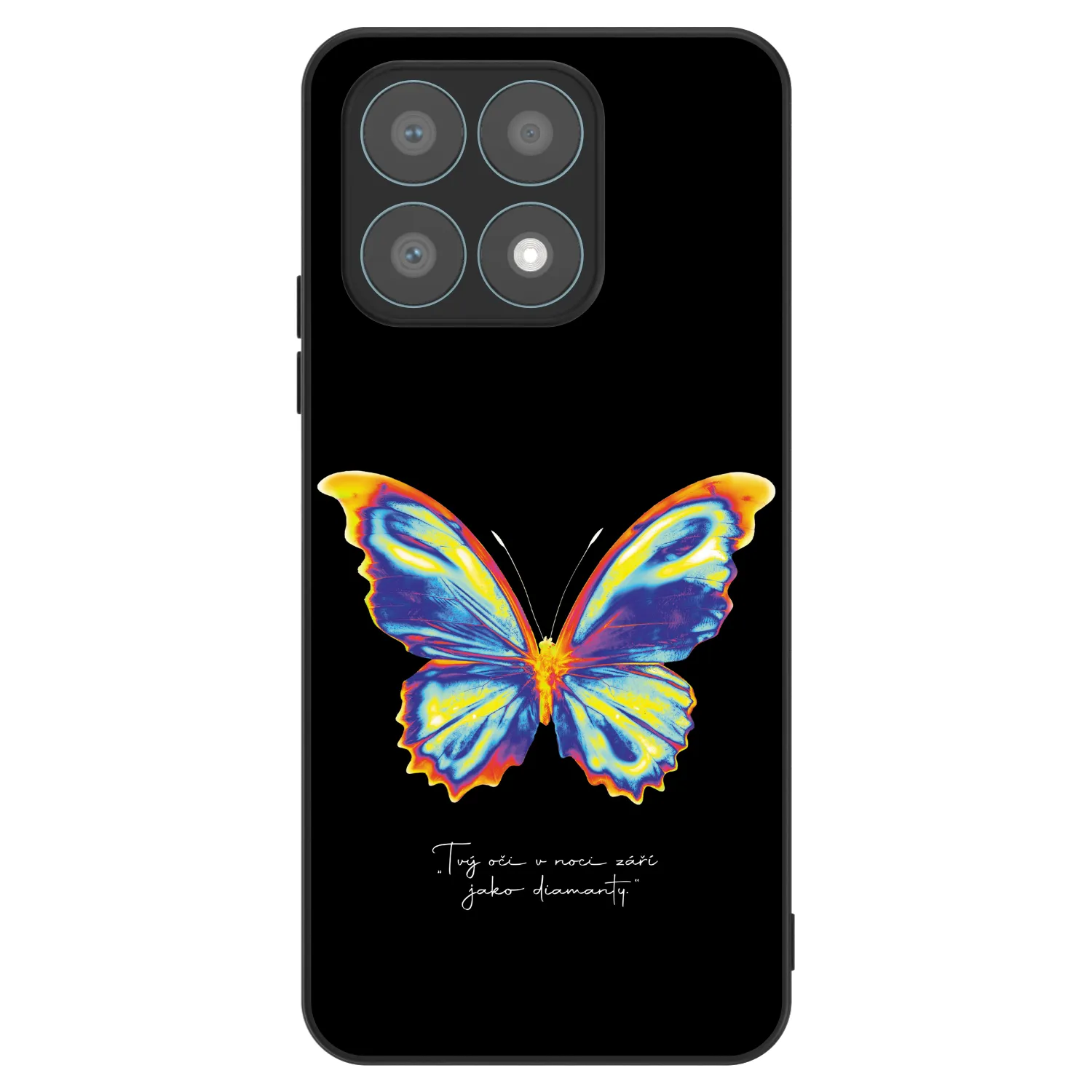 Picasee ULTIMATE CASE pro Honor X8a - Diamanty Black