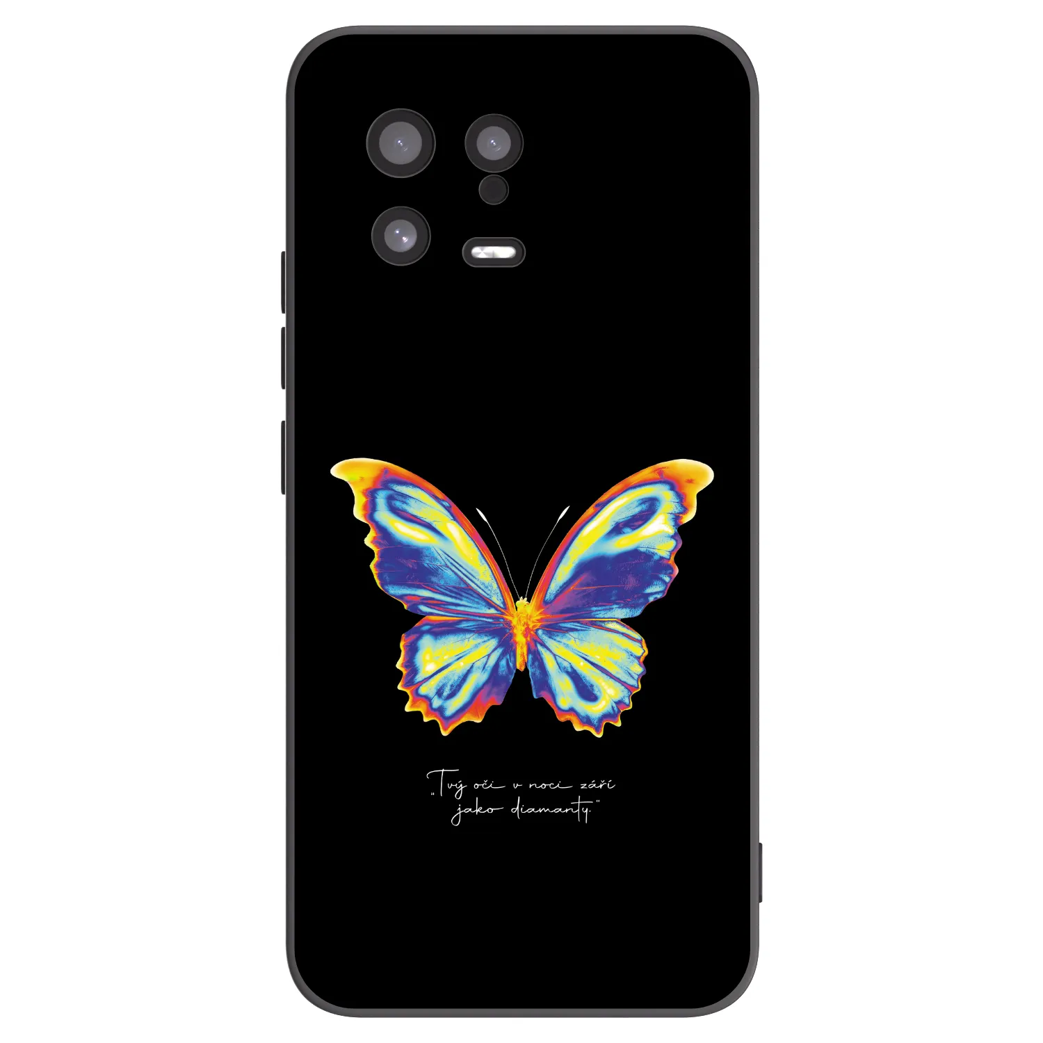 Picasee silikonový černý obal pro Xiaomi 13 - Diamanty Black