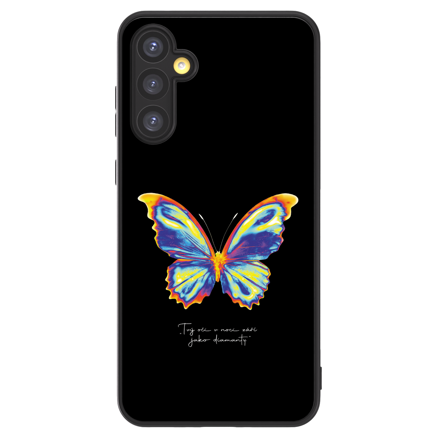 Picasee ULTIMATE CASE pro Samsung Galaxy A34 5G A346B - Diamanty Black