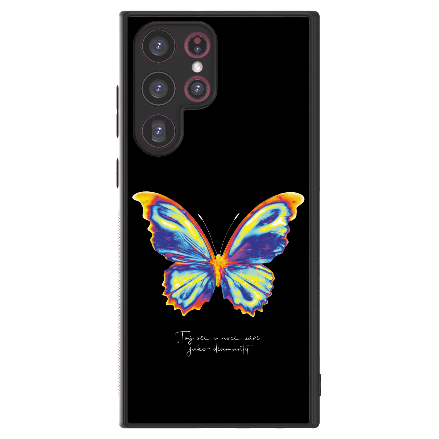 Picasee ULTIMATE CASE PowerShare pro Samsung Galaxy S22 Ultra 5G - Diamanty Black