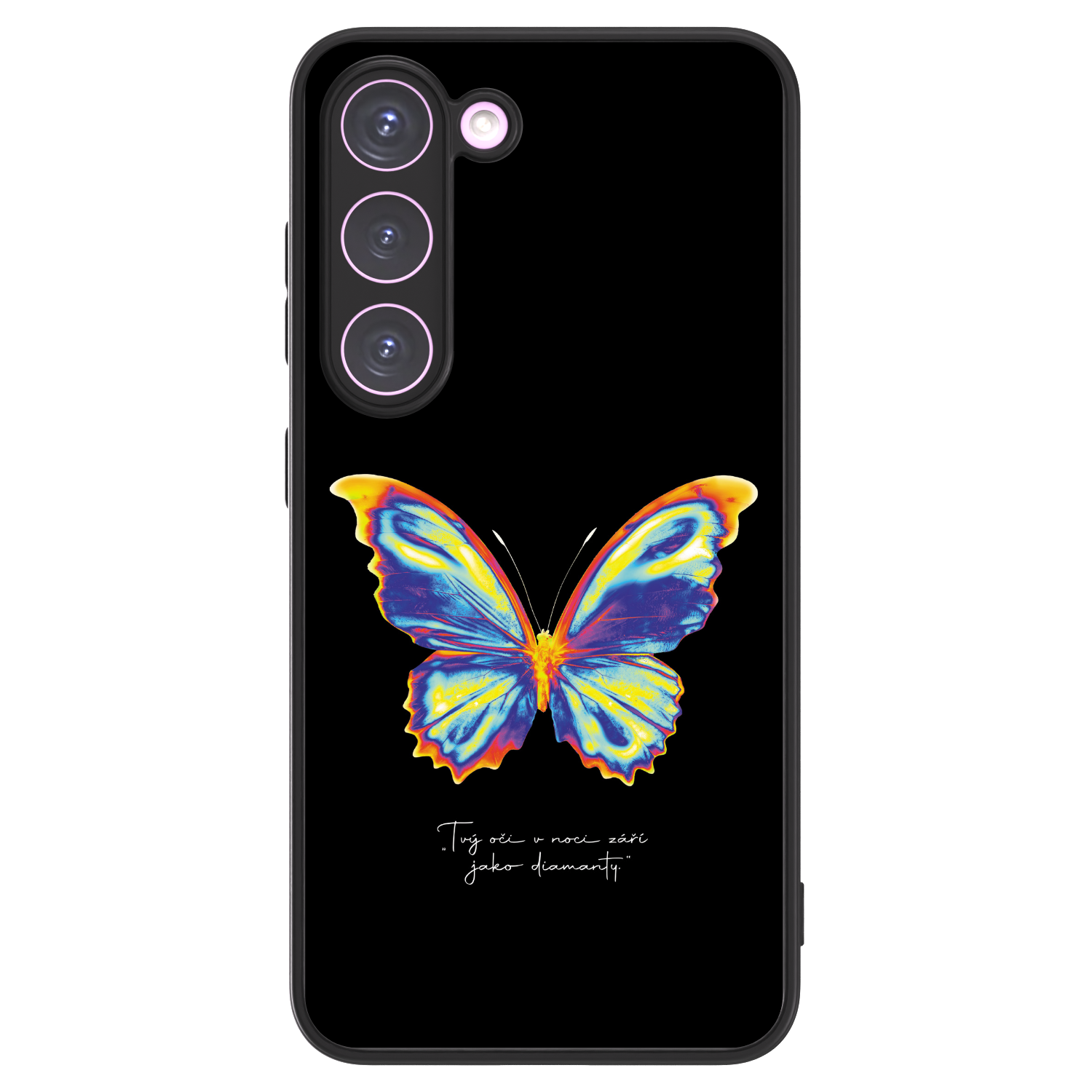 Picasee ULTIMATE CASE PowerShare pro Samsung Galaxy S23 5G - Diamanty Black