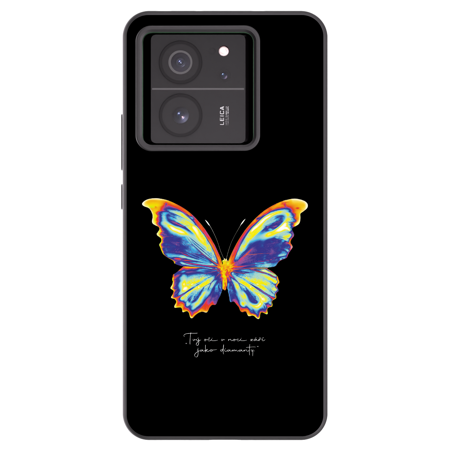 Picasee silikonový černý obal pro Xiaomi 13T - Diamanty Black