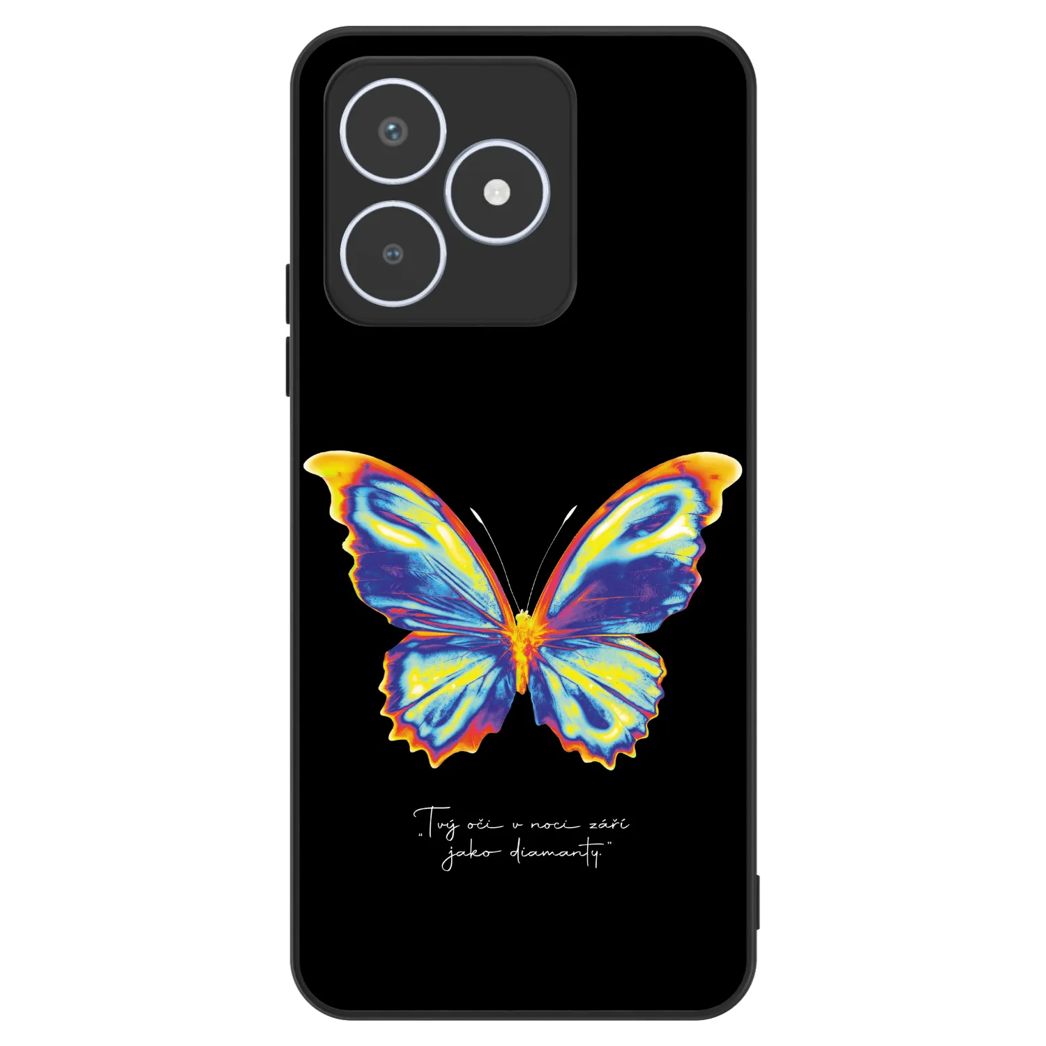 Picasee ULTIMATE CASE pro Realme C53 - Diamanty Black
