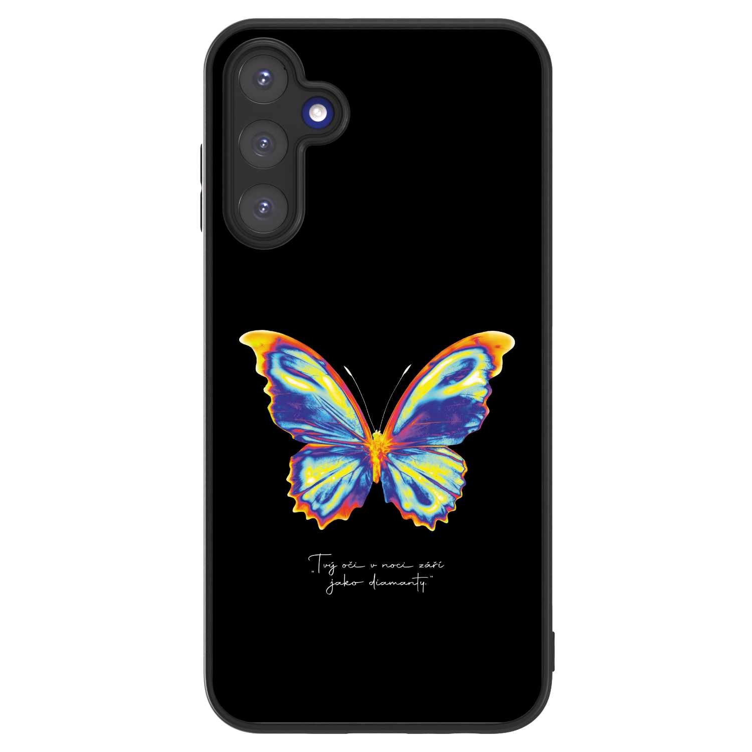 Picasee ULTIMATE CASE pro Samsung Galaxy A15 A155F 4G - Diamanty Black
