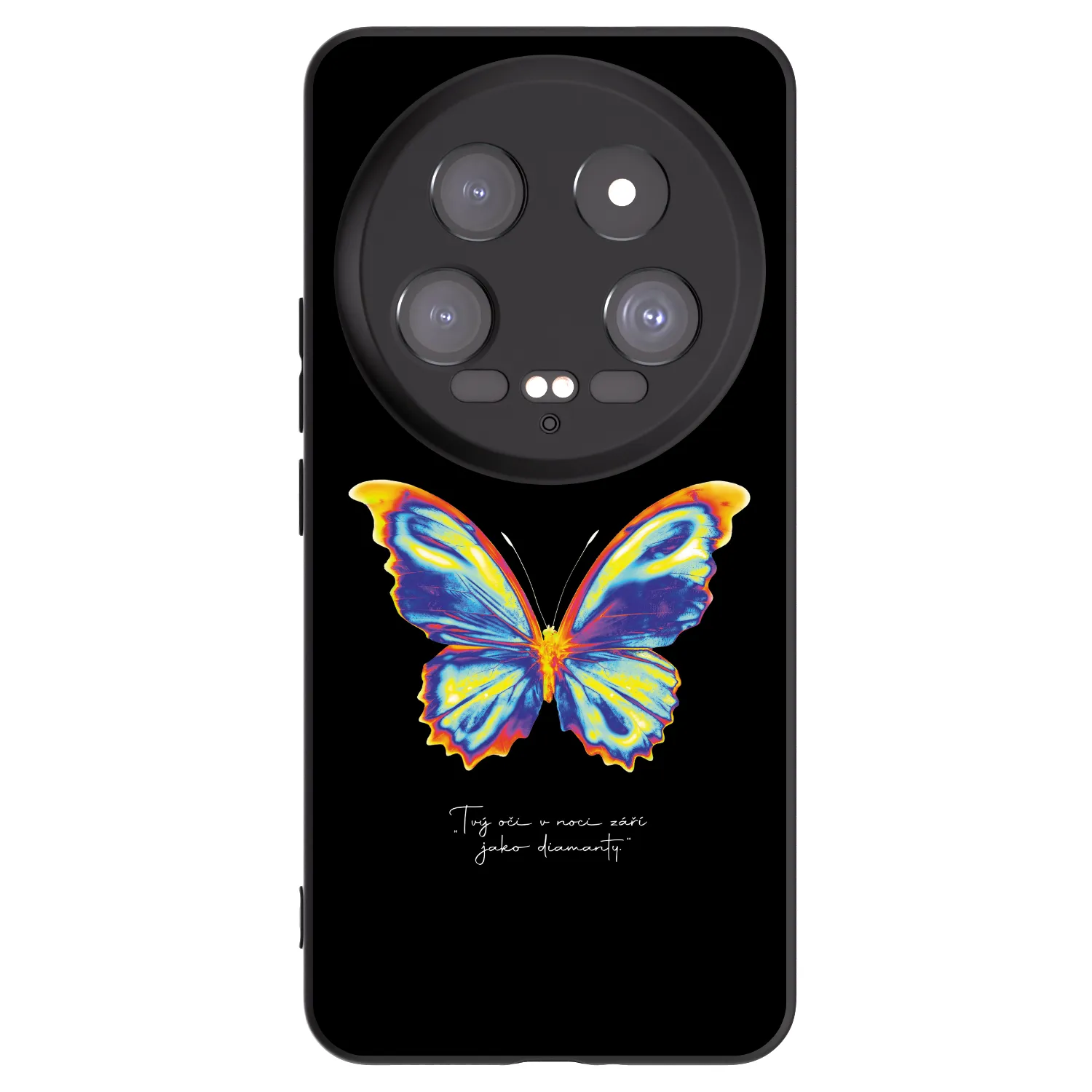 Picasee silikonový černý obal pro Xiaomi 14 Ultra - Diamanty Black