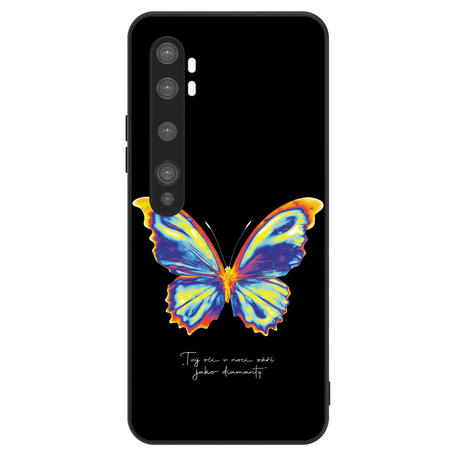 Picasee ULTIMATE CASE pro Xiaomi Mi Note 10 (Pro) - Diamanty Black