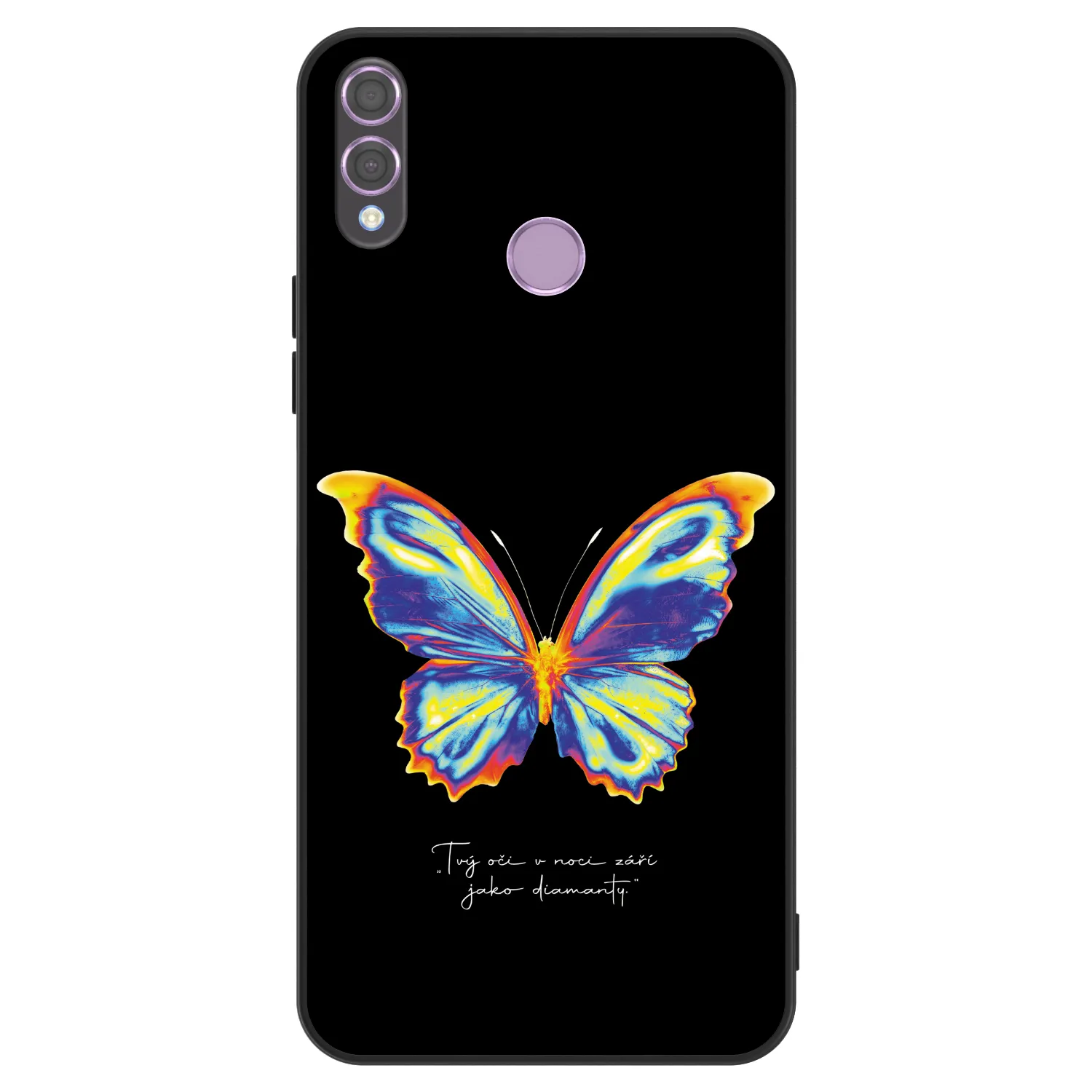 Picasee ULTIMATE CASE pro Honor 8X - Diamanty Black