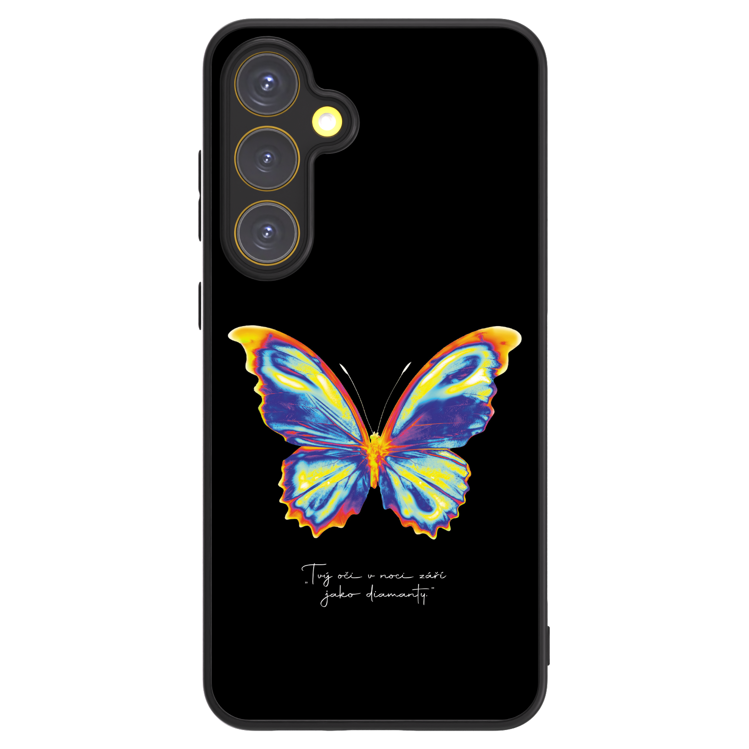 Picasee ULTIMATE CASE PowerShare pro Samsung Galaxy S24 FE S721B - Diamanty Black