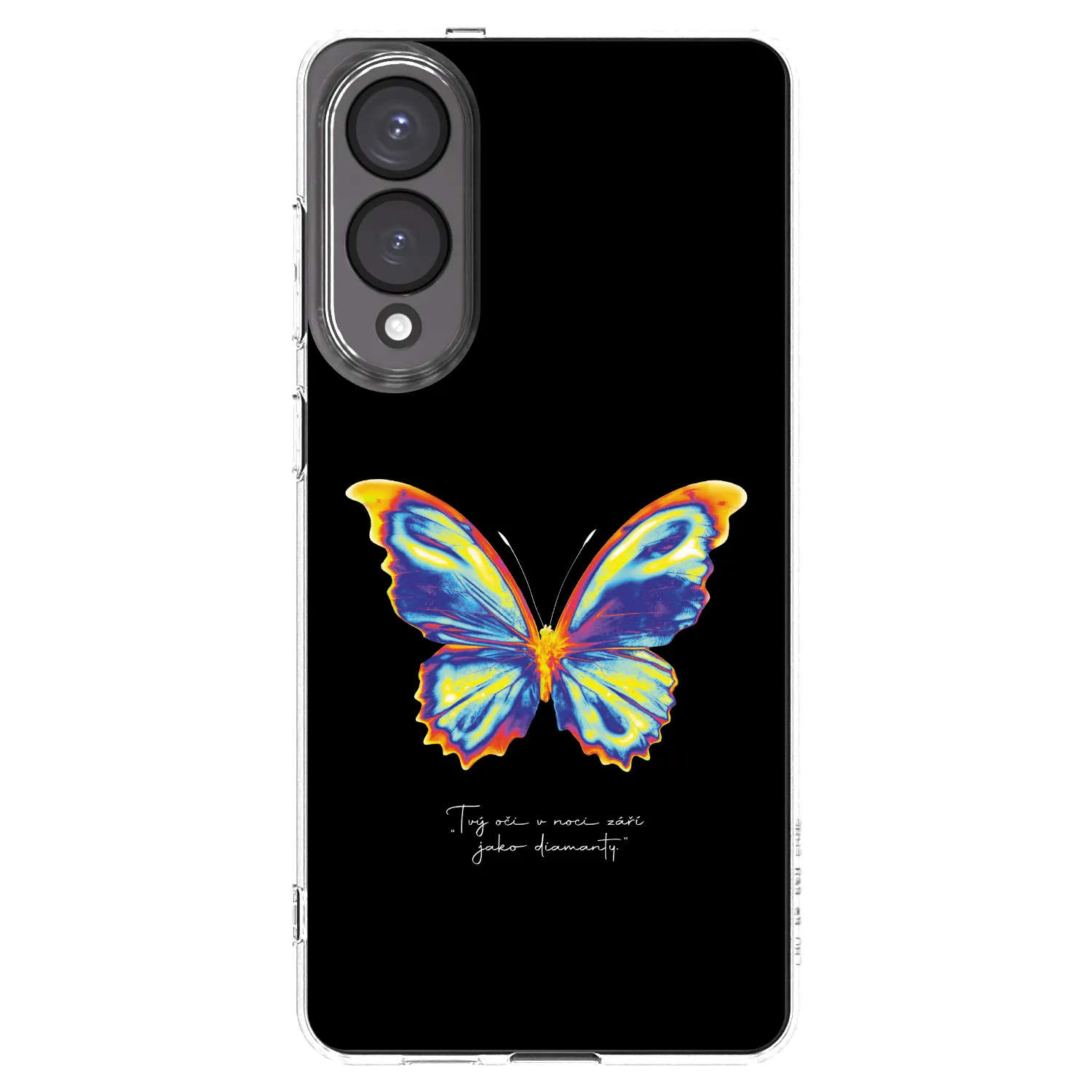 Picasee silikonový průhledný obal pro Samsung Galaxy S25 Edge 5G - Diamanty Black