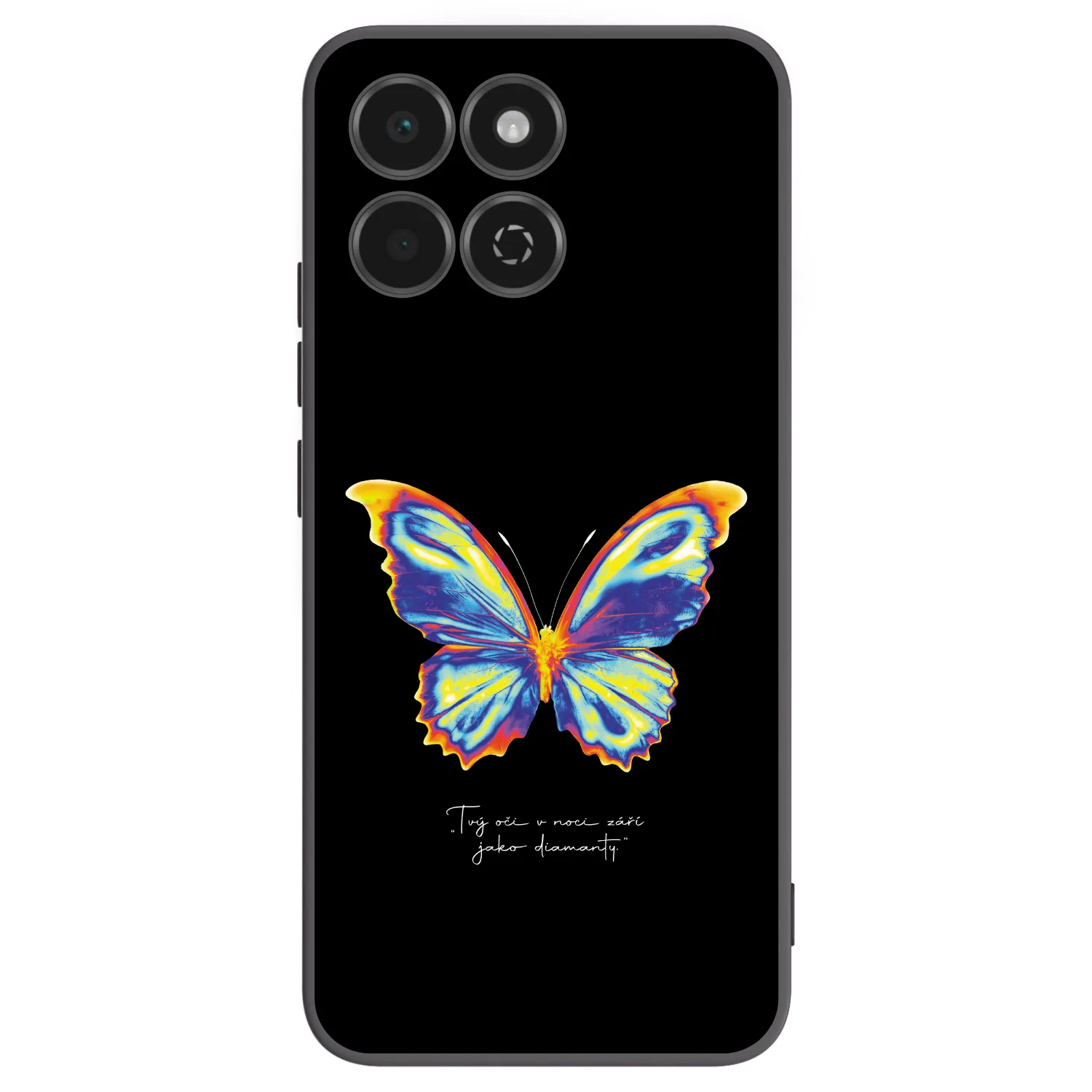 Picasee silikonový černý obal pro Honor 200 Smart 5G - Diamanty Black