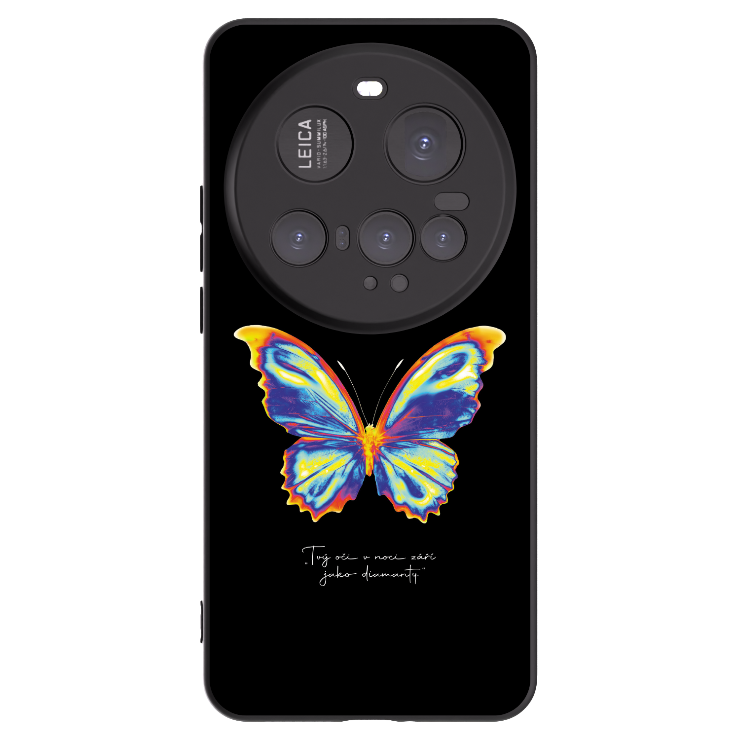 Picasee silikonový černý obal pro Xiaomi 15 Ultra - Diamanty Black