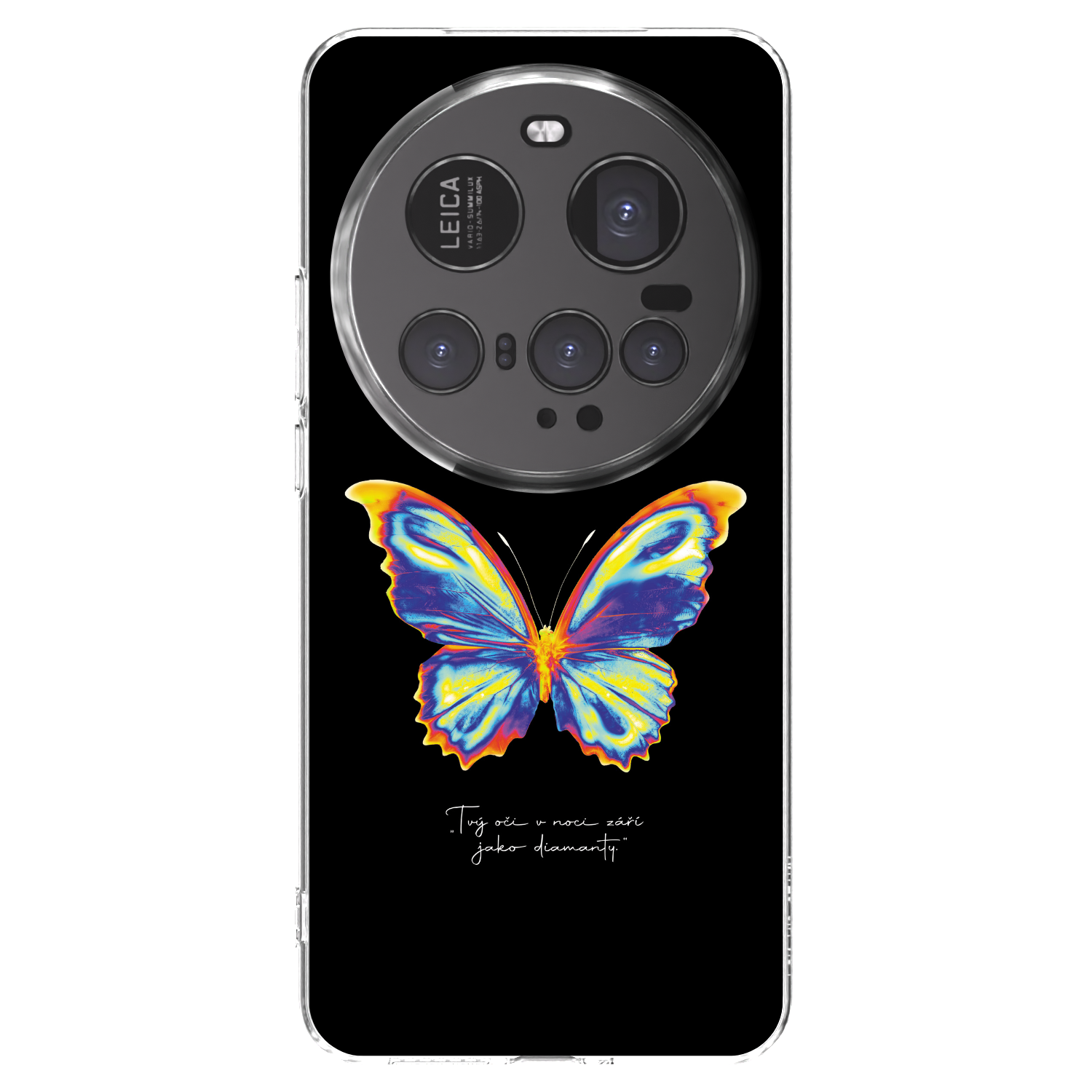 Picasee silikonový průhledný obal pro Xiaomi 15 Ultra - Diamanty Black