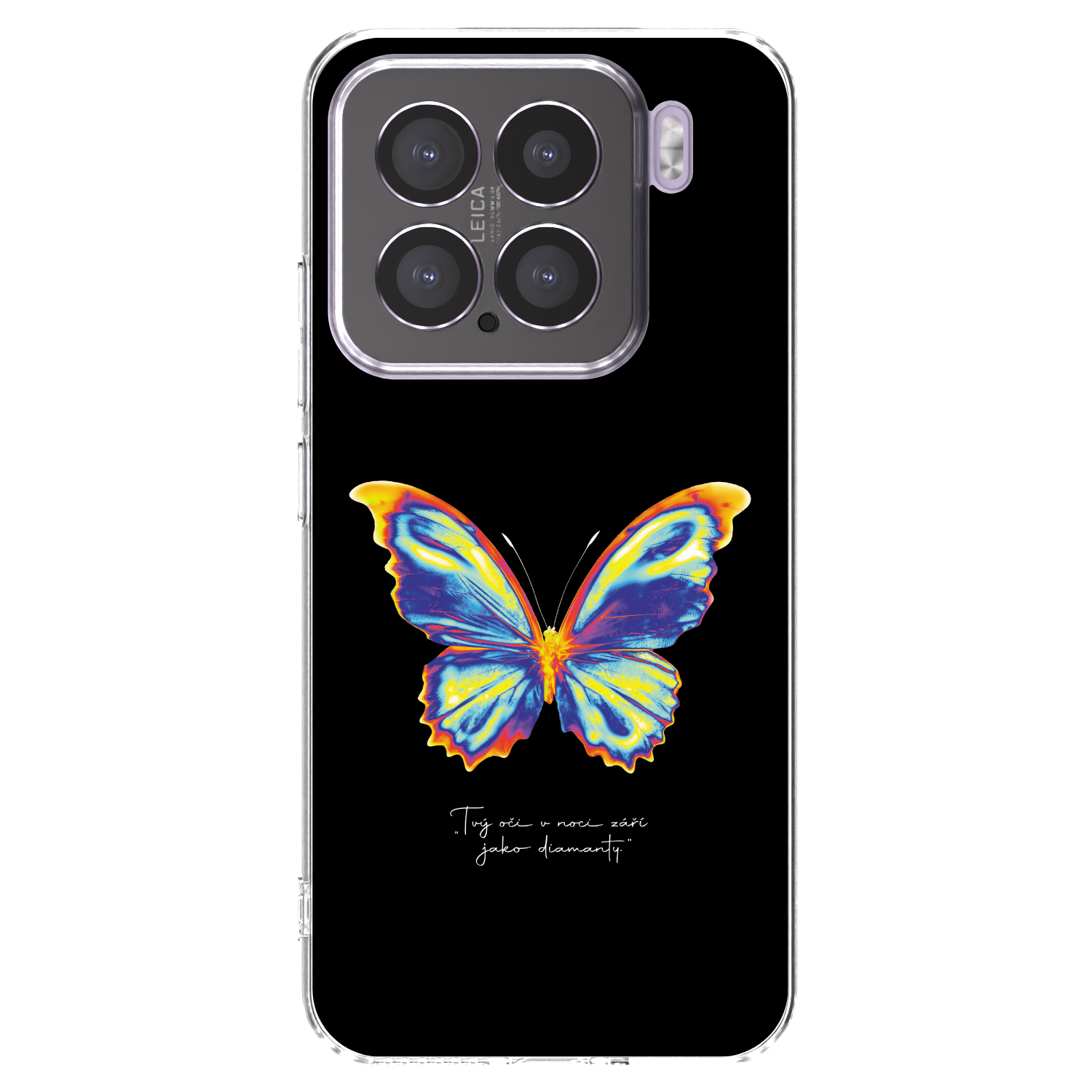 Picasee silikonový průhledný obal pro Xiaomi 15 - Diamanty Black