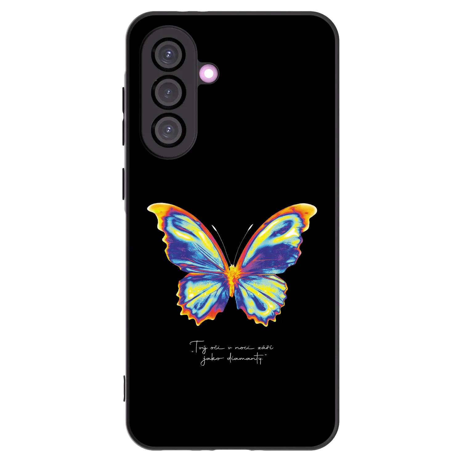 Picasee silikonový černý obal pro Samsung Galaxy A56 5G A566B - Diamanty Black